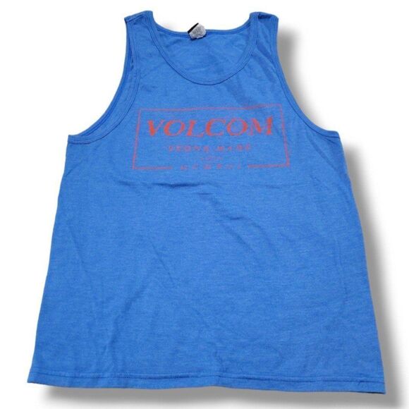 Volcom Shirt Size Small Tank Top Volcom Stone Made Graphic Tee Graphic Print EUC - Picture 1 of 5
